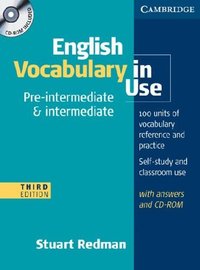 English vocab in use + cd rom interm