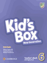 KID'S BOX NEW GENERATION LEVEL 6 TEACHER'S BOOK WITH DIGITAL PACK BRITISH ENGLISH