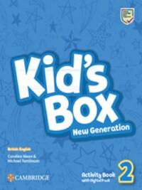 KID'S BOX NEW GENERATION LEVEL 2 ACTIVITY BOOK WITH DIGITAL PACK BRITISH ENGLISH