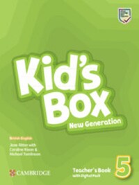 KID'S BOX NEW GENERATION LEVEL 5 TEACHER'S BOOK WITH DIGITAL PACK BRITISH ENGLISH