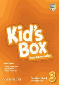 KID'S BOX NEW GENERATION LEVEL 3 TEACHER'S BOOK WITH DIGITAL PACK BRITISH ENGLISH