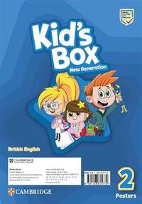 KID'S BOX NEW GENERATION LEVEL 2 POSTERS BRITISH ENGLISH