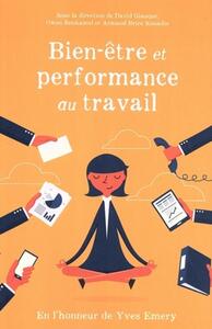 Bien-être et performance au travail