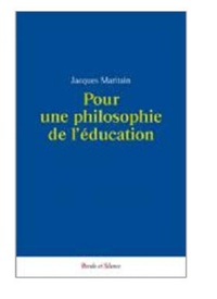 Pour une philosophie de l education