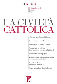 Civiltà Cattolica Novembre-Décembre 2017