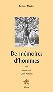 DE MÉMOIRES D'HOMMES - RECIT