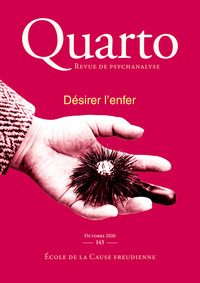Quarto 143 : Désirer l'enfer - Octobre 2026