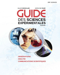 Guide des sciences expérimentales - 4e édition