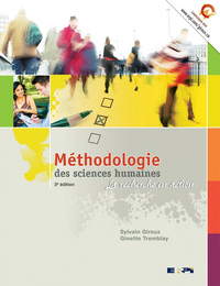 METHODOLOGIE DES SCIENCES HUMAINES 3ED