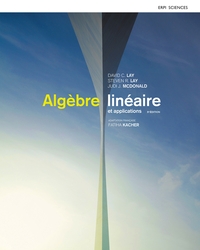 ALGEBRE LINEAIRE ET APPLICATIONS 5E ED. + MONLAB XL