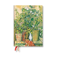 Agenda Civil 2027 Pots en Terre Cuite et Fleurs de Cézanne Midi Journalier Paperblanks