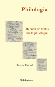 Philologia - recueil de textes sur la philologie