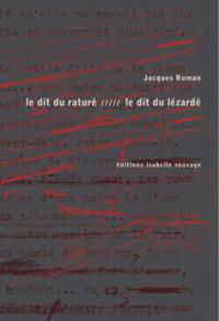 Le dit du raturé / Le dit du lézardé