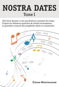 NOSTRA DATES - TOME 1
