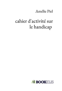 CAHIER D'ACTIVITE SUR LE HANDICAP