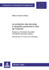 LA PROTECTION DES DONNEES A CARACTERE PERSONNEL A L'ERE DE L'INTERNET - IMPACT SUR L'EVOLUTION DU CA
