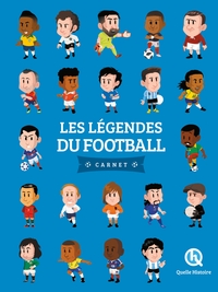 LES LEGENDES DU FOOTBALL - CARNET (3EME ED)