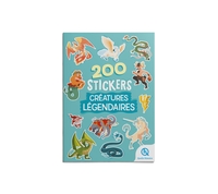 200 STICKERS - CREATURES LEGENDAIRES