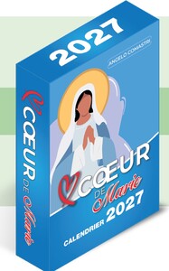 COEUR DE MARIE CALENDRIER 2027 A DETACHER