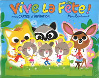 VIVE LA FETE MES CARTES D'INVITATION