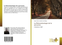 La Phénoménologie de la personne