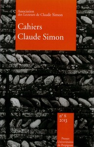 CAHIERS CLAUDE SIMON 8