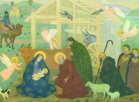 calendrier de l avent il est ne le divin enfant