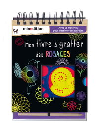 MON LIVRE A GRATTER  ROSACES