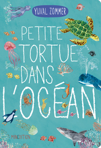 Petite tortue dans l'océan