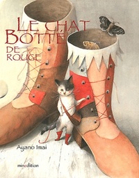 CHAT BOTTE DE ROUGE - MINI
