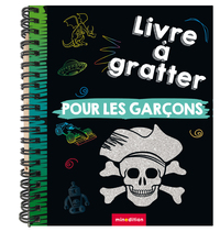 Mini livre à gratter - Pour les garçons