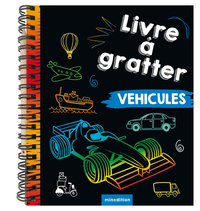 Mini-livre à gratter - Véhicules