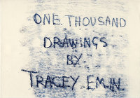 One Thousand Drawings Written by Tracey Emin /anglais