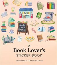 A Book Lover's Sticker Book /anglais