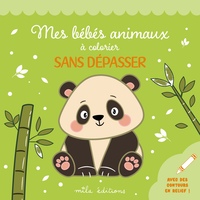Mes bébés animaux à colorier sans dépasser