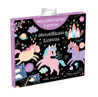 Merveilleuses licornes - Mes jolies cartes à gratter