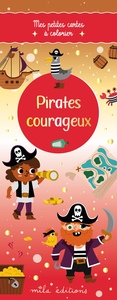 Pirates courageux - Mes petites cartes à colorier