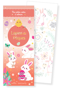 Lapins de Pâques - Mes petites cartes à colorier