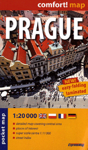 PRAGUE (GB)  1/20.000 (COMFORT !MAP, POCHE)