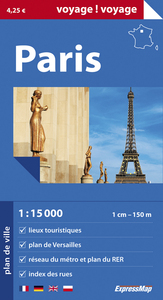 PARIS  1/15.000 (VOYAGE !VOYAGE)