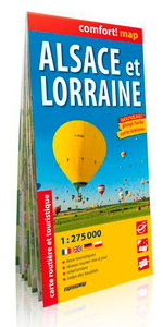 ALSACE ET LORRAINE  1/275.000 (COMFORT !MAP)