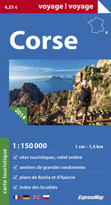 CORSE 1/150.000 (VOYAGE !VOYAGE)