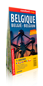 BELGIQUE 1/300.000 (COMFORT !MAP)