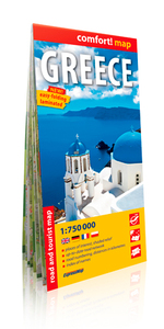 GRECE (GB) 1/750.000 (COMFORT !MAP, LAMINEE)