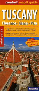 TOSCANE (GB) (COMFORT !MAP&GUIDE, CARTE LAMINEE)