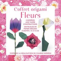 Coffret origami - Fleurs