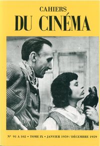 CAHIERS DU CINEMA T. 9 - N91 A 102 JANVIER 1959 A DECEMBRE 1959