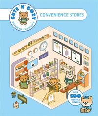Cute 'n' Cozy Sticker Therapy: Convenience Stores /anglais