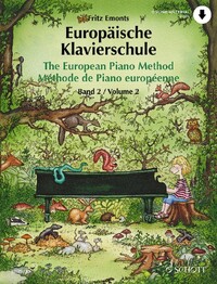 FRITS EMONTS : METHODE DE PIANO EUROPEENNE - VOLUME 2  + ENREGISTREMENT(S) EN LIGNE