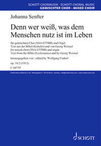 Denn wer weiß, was dem Menschen nutz ist im Leben